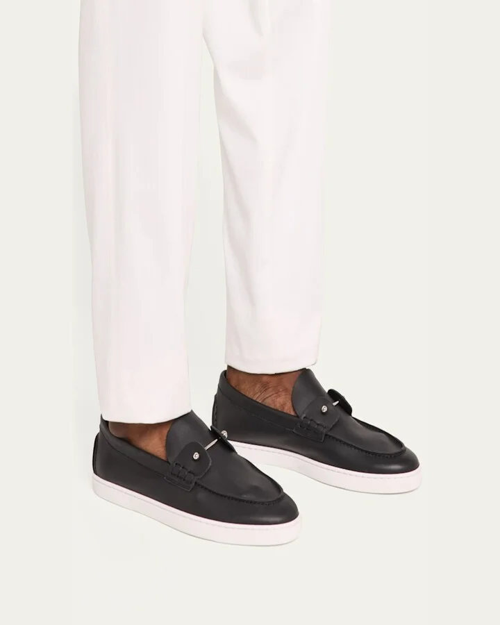 Men's Chambeliboat Leather Loafers - Image 4