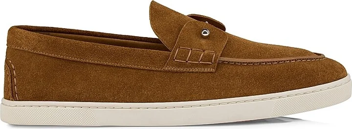 Men's Chambeliboat Leather Loafers - Rhea - Size 6