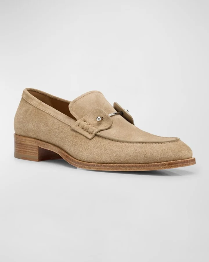 Men's Chambelimoc Collar Pin Penny Loafers - Image 3