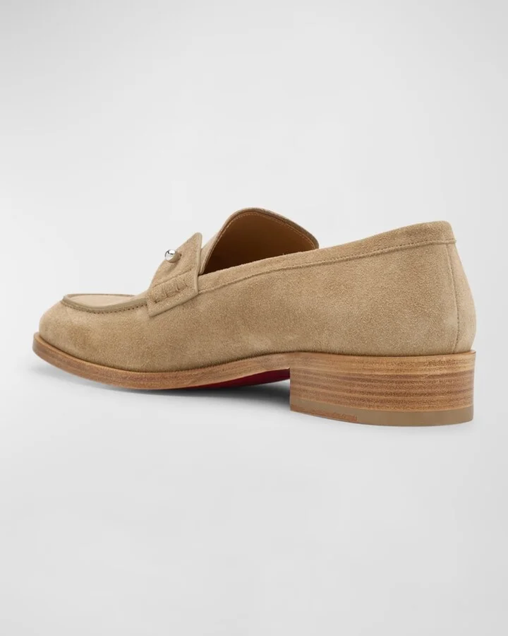 Men's Chambelimoc Collar Pin Penny Loafers - Image 4