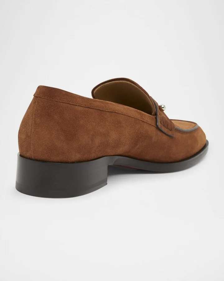 Men's Chambelimoc Collar Pin Penny Loafers - Image 7