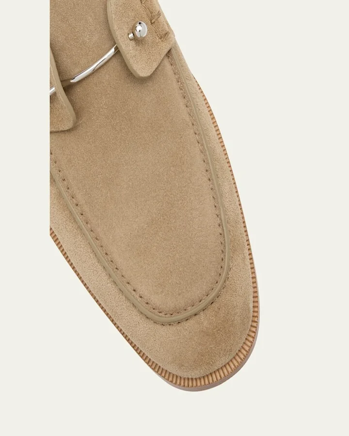 Men's Chambelimoc Collar Pin Penny Loafers - Image 9