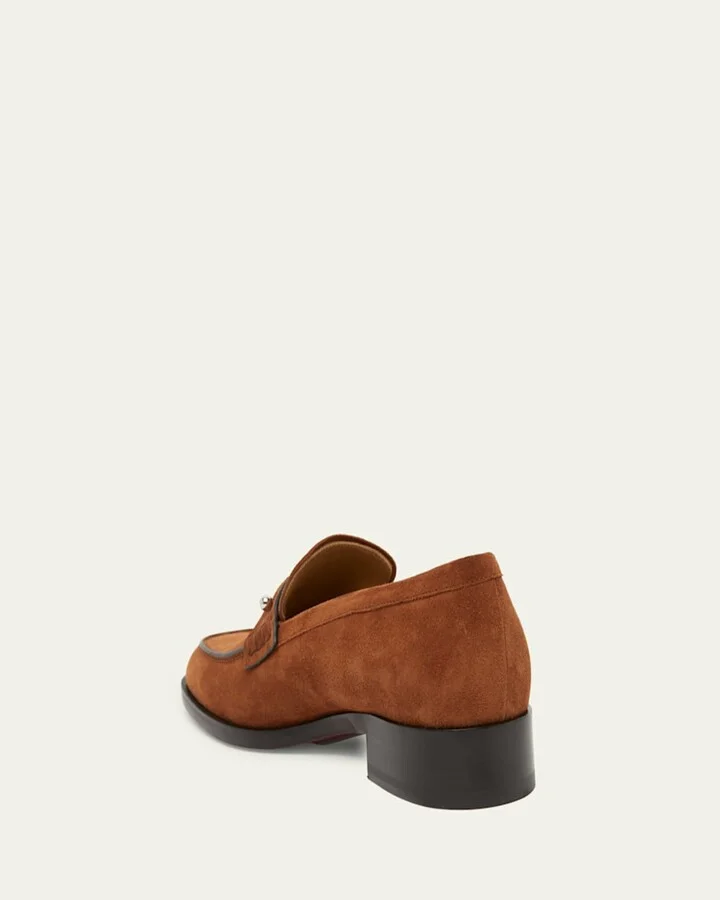 Men's Chambelimoc Collar Pin Penny Loafers - Image 11