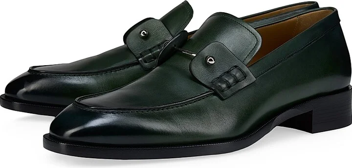 Men's Chambelimoc Leather Loafers - Tropical - Size 7.5 - Image 2