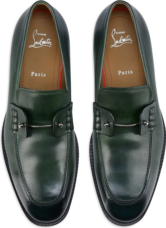 Men's Chambelimoc Leather Loafers - Tropical - Size 7.5 - Image 4