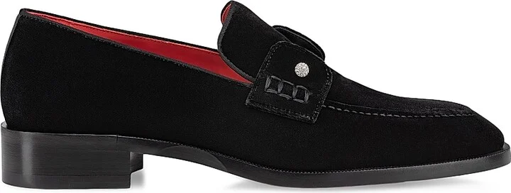 Men's Chambelimoc Night Strass Loafers - Black - Size 10.5