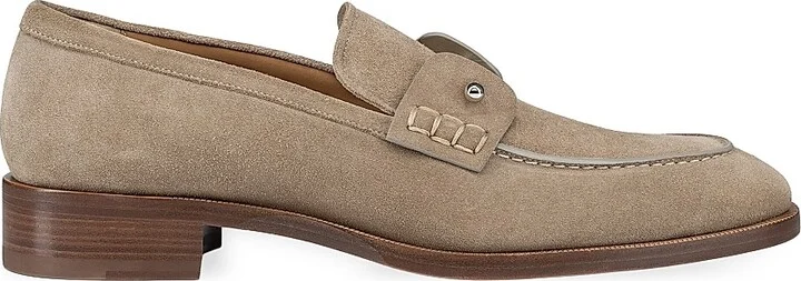 Men's Chambelimoc Suede Loafers - Saharienne - Size 9