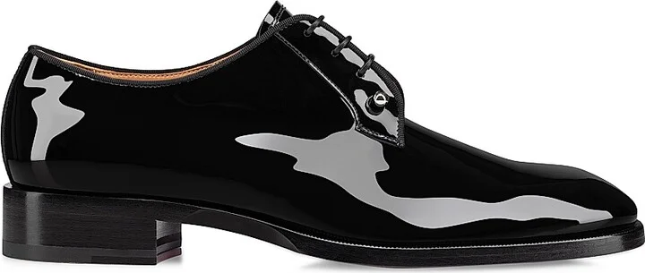 Men's Chambeliss Derby Shoes - Black - Size 6