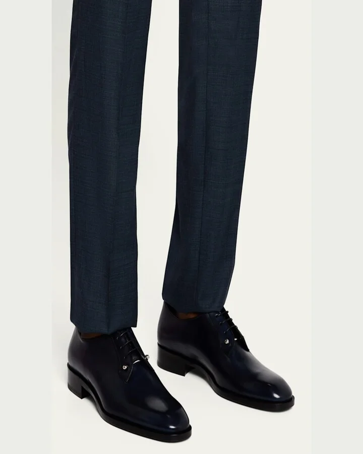 Men's Chambeliss Leather Derby Shoes - Image 4