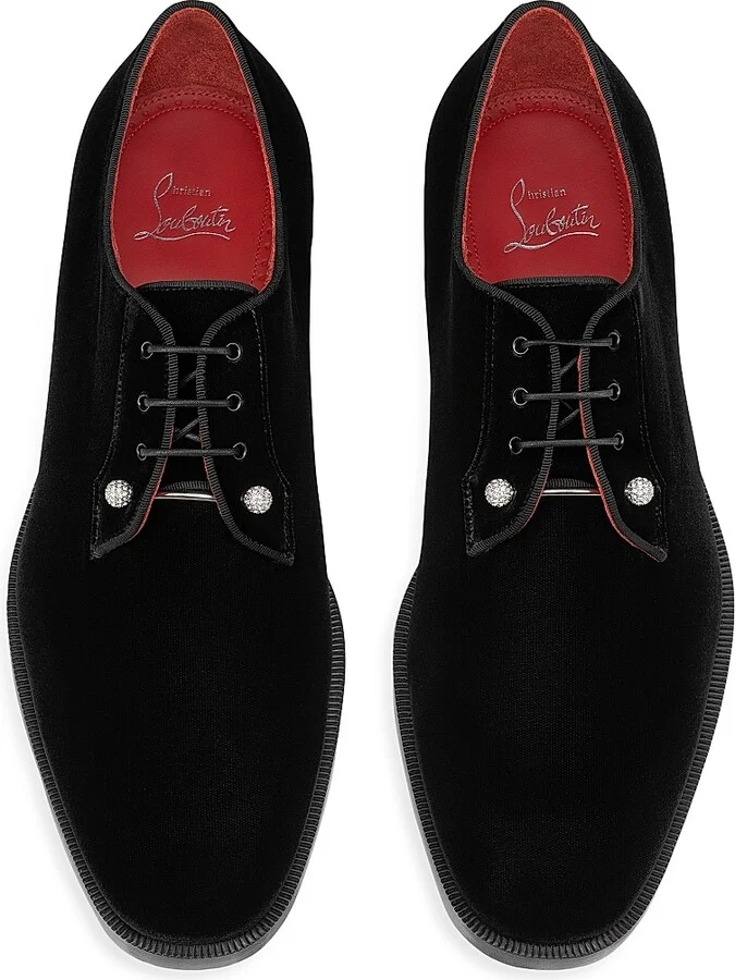 Men's Chambeliss Night Strass Derby Shoes - Black - Size 7 - Image 4