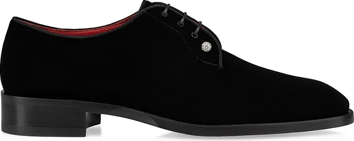Men's Chambeliss Night Strass Derby Shoes - Black - Size 7