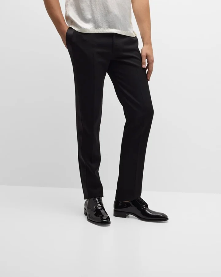 Men's Chambeliss Patent Leather Derby Shoes - Image 3