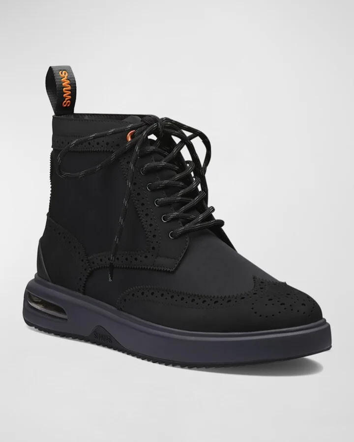 Men's Charles Hybrid Water-Resistant Brogue Boots - Image 2