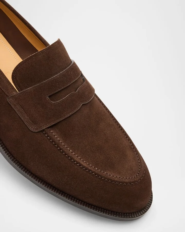 Men's Charney-U Leather Penny Loafers - Image 3