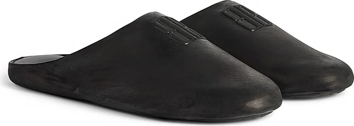 Men's Château Flat Mules - Black - Size 7 - Image 2