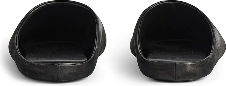 Men's Château Flat Mules - Black - Size 7 - Image 5