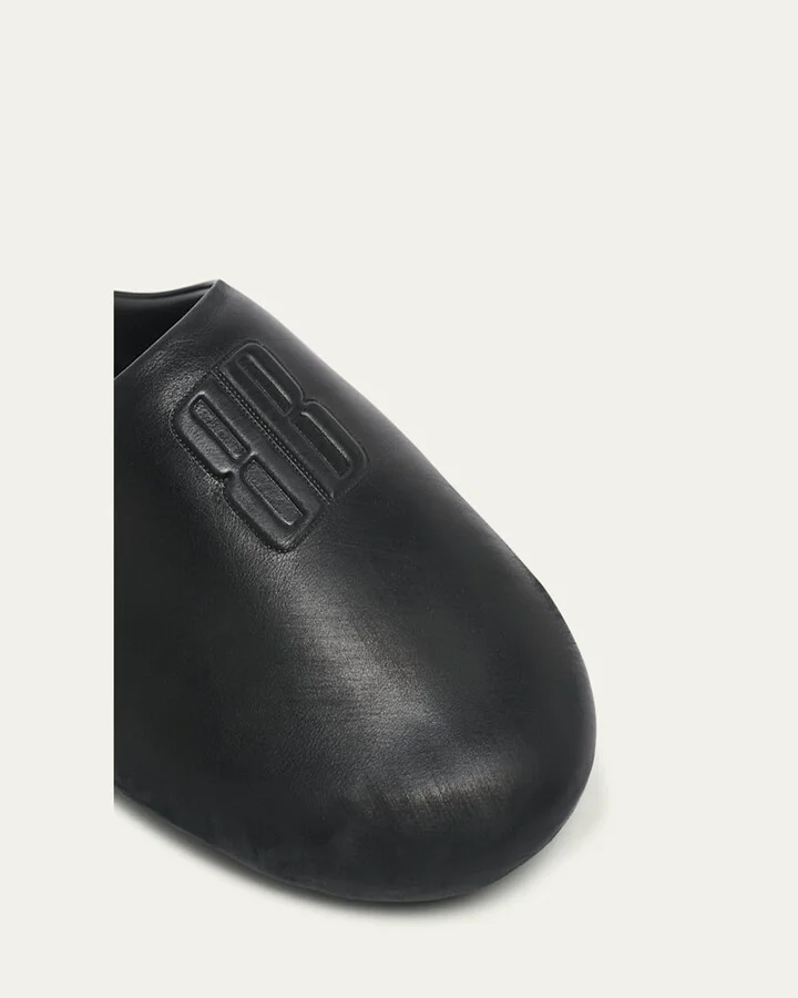 Men's Chateau Leather Mule Flats - Image 7