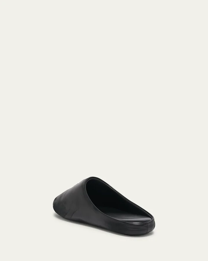 Men's Chateau Leather Mule Flats - Image 8