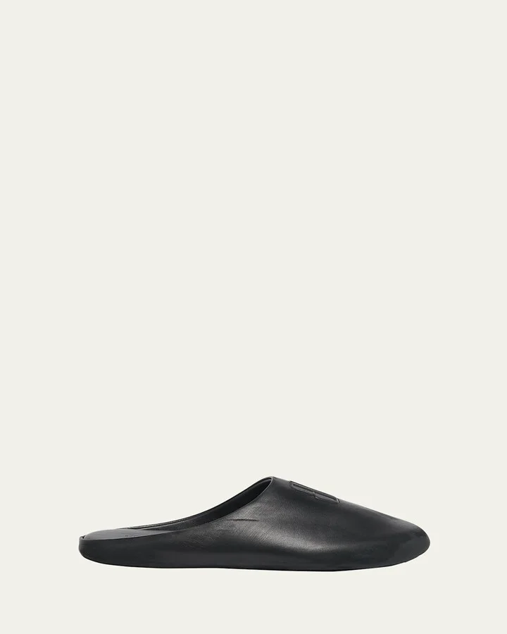 Men's Chateau Leather Mule Flats