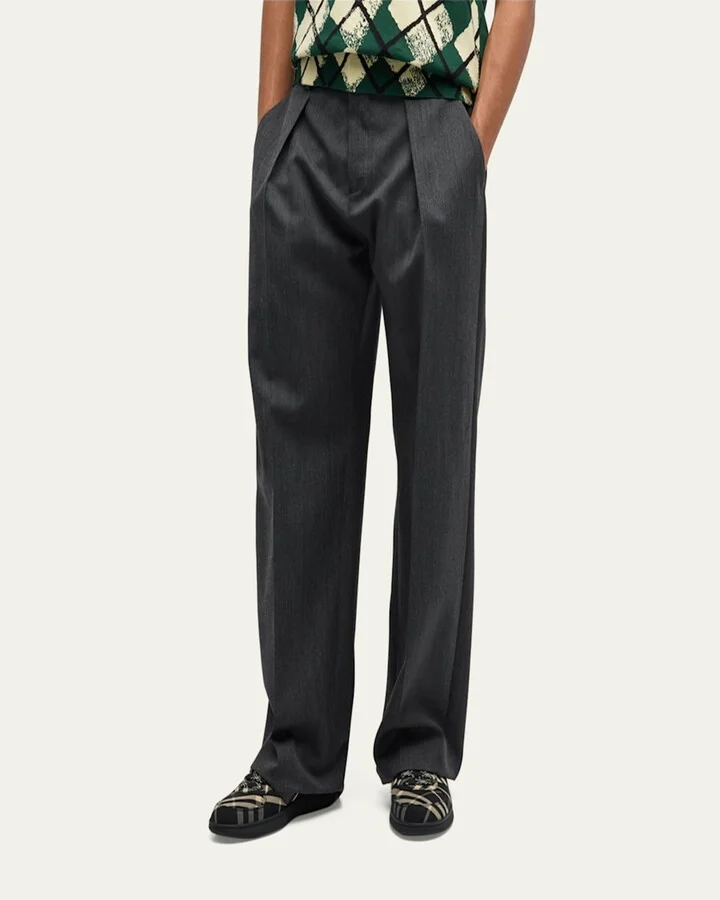 Men's Check Low-Top Sneakers - Image 5