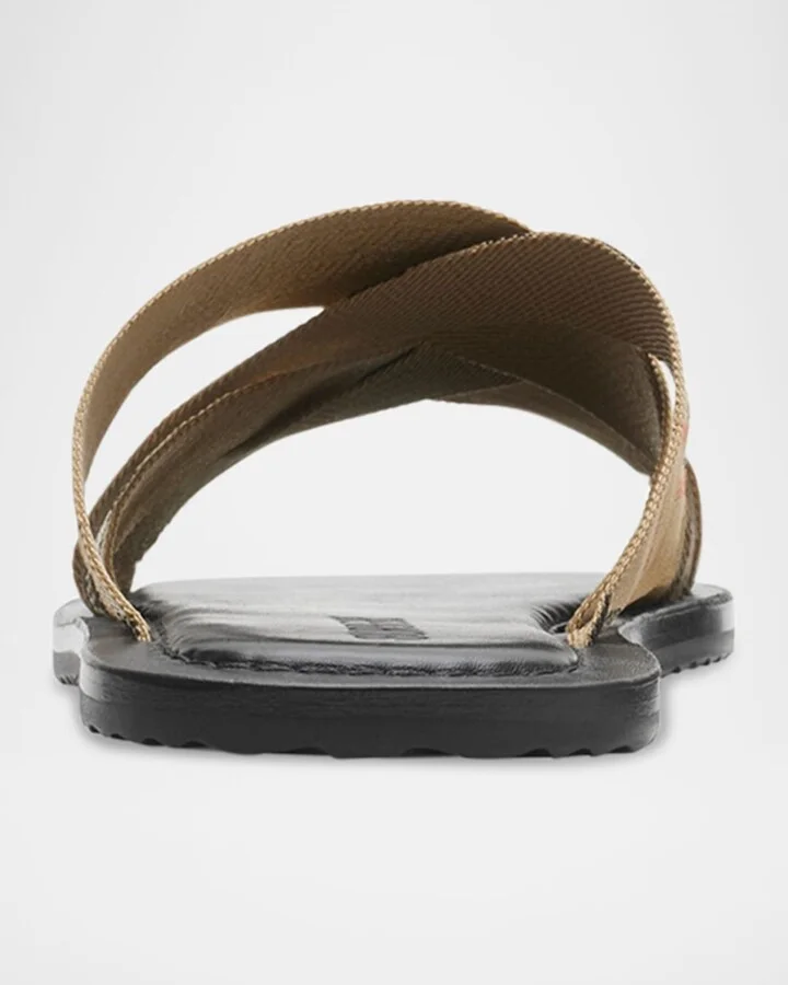 Men's Check Pavilion Slide Sandals - Image 2
