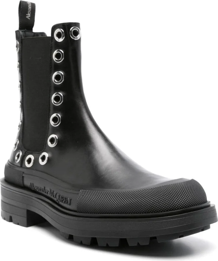 Men's Chelsea Boots With Eyelets - Image 3