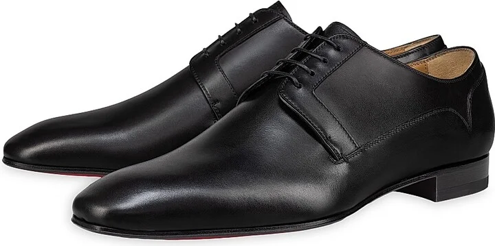 Men's Chickito W Leather Derby Shoes - Black - Size 8 - Image 2