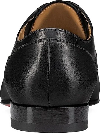 Men's Chickito W Leather Derby Shoes - Black - Size 8 - Image 3