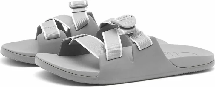 Men's Chillos Slide Sandal In Outskirt Gray