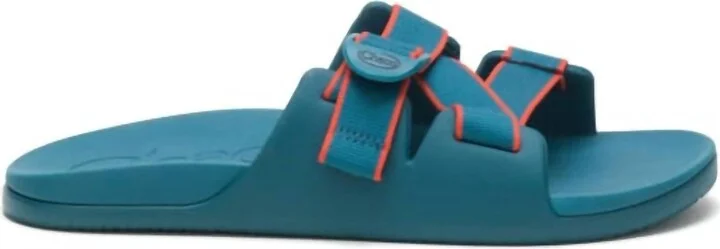 Men's Chillos Slides In Outskirt Cobalt