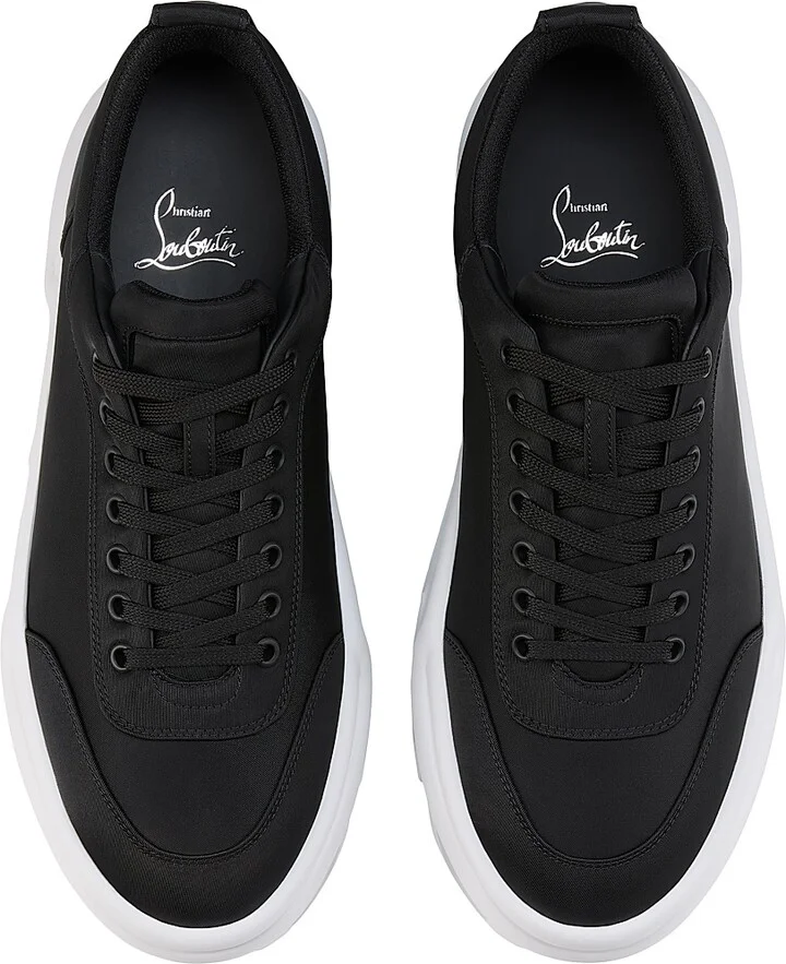 Men's Choukario Low Top Sneakers - Black - Size 8.5 - Image 4