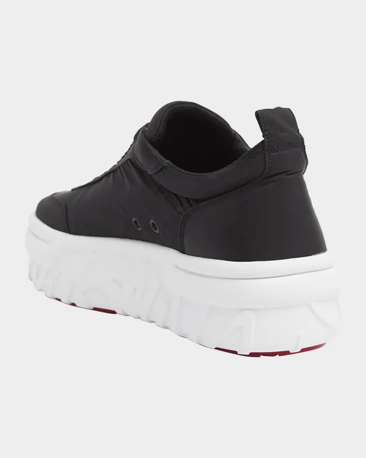 Men's Choukario Nylon Platform Sneakers - Image 3