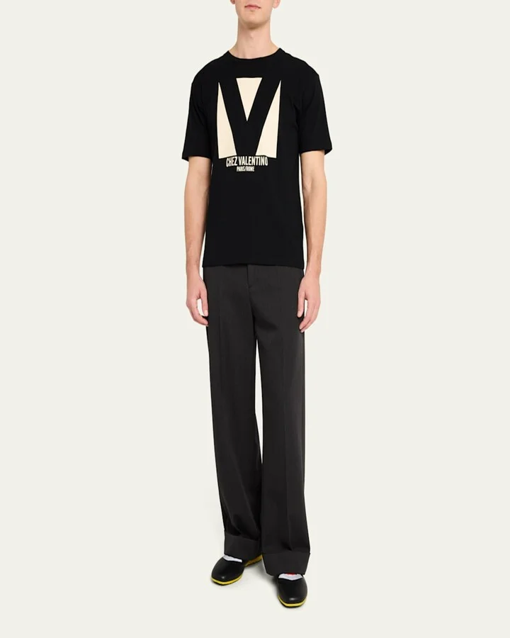 Men's Chromathon Perforated Leather Runner Sneakers - Image 3