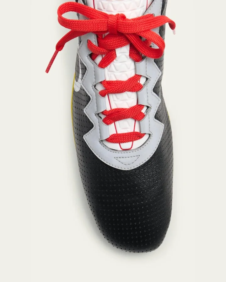 Men's Chromathon Perforated Leather Runner Sneakers - Image 4