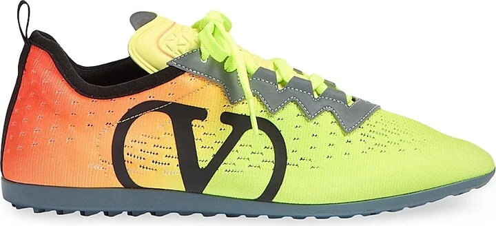 Men's Chromathon Sneakers in Technical Fabric - Multicolored - Size 9