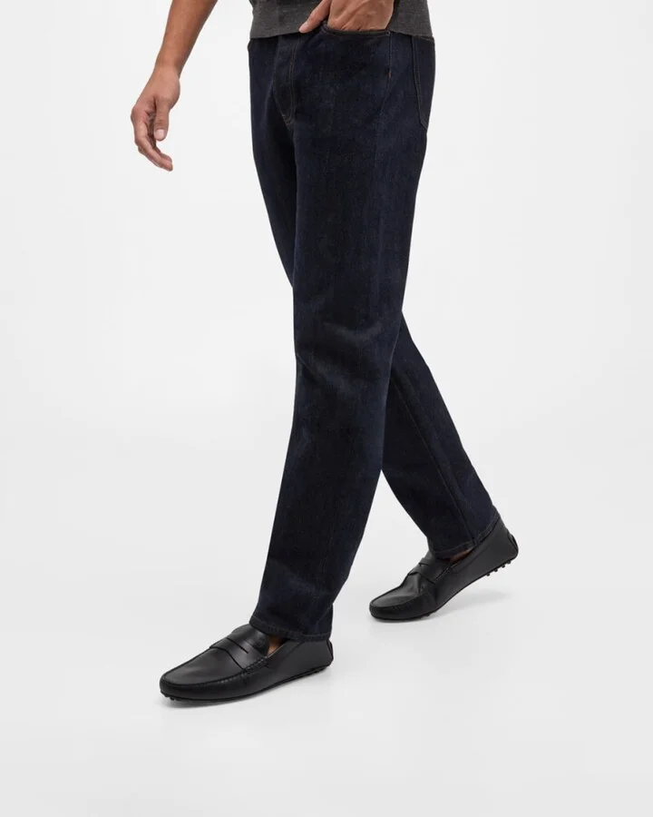 Men's City Gommino Leather Penny Loafers - Image 4