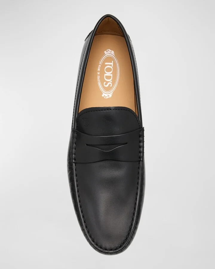 Men's City Gommino Leather Penny Loafers - Image 5