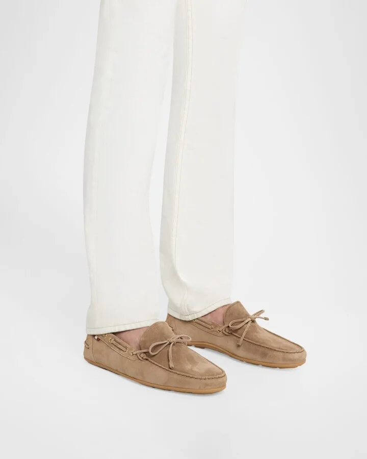Men's Clarkson Leather Driving Shoes - Image 11