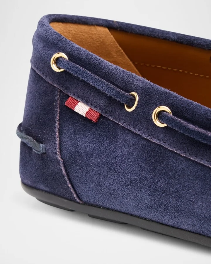 Men's Clarkson Suede Driver Shoes - Image 2