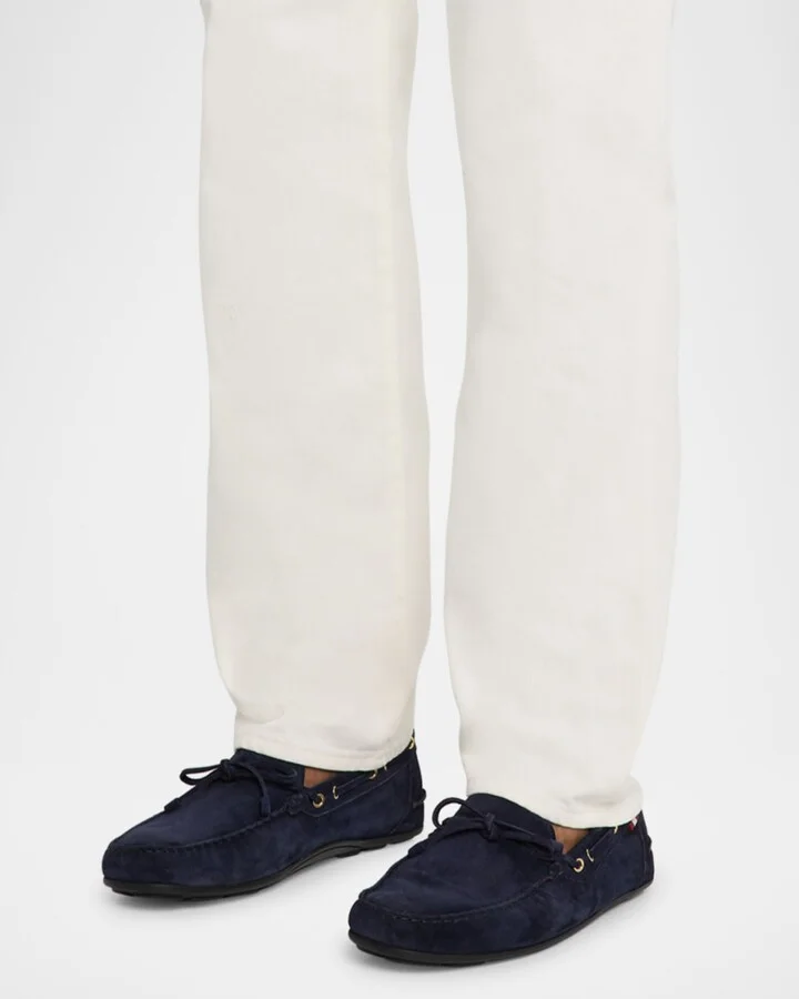Men's Clarkson Suede Driver Shoes - Image 4