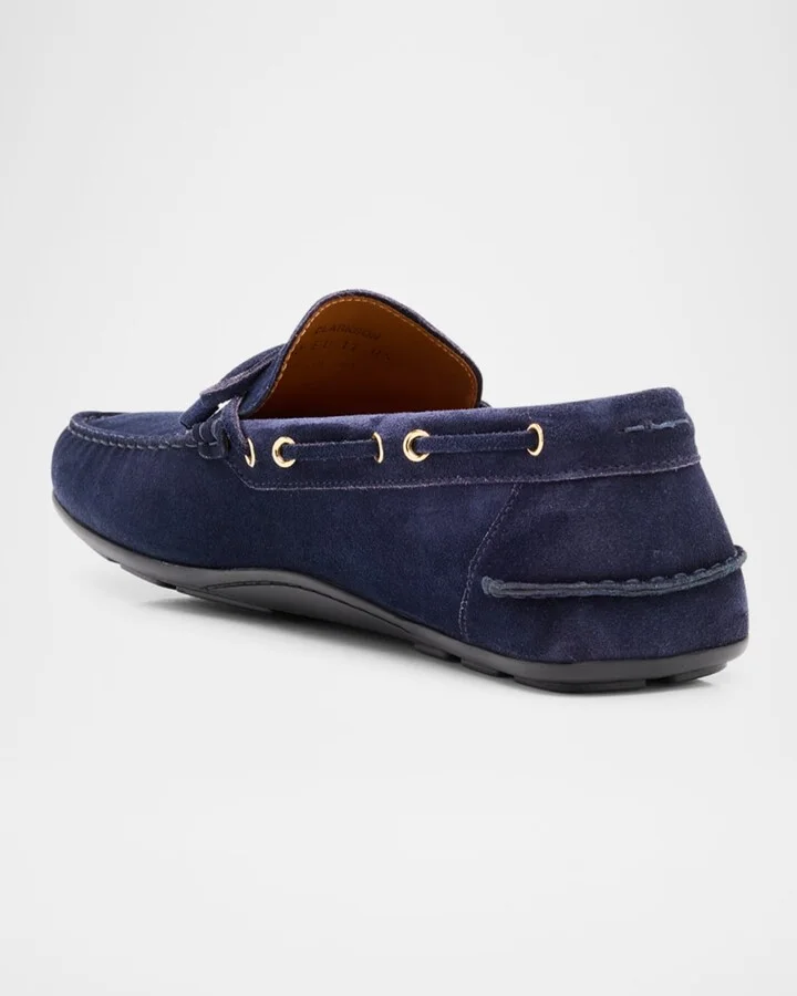 Men's Clarkson Suede Driver Shoes - Image 5