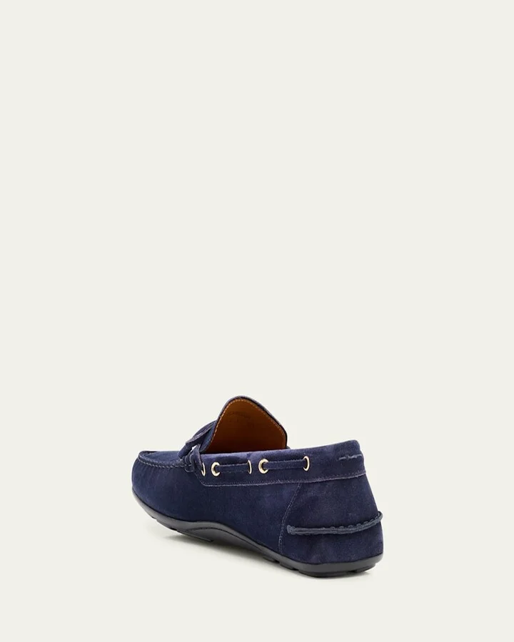 Men's Clarkson Suede Driver Shoes - Image 4