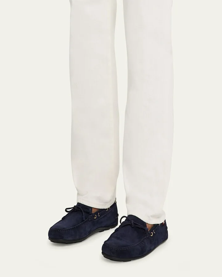 Men's Clarkson Suede Driver Shoes - Image 5