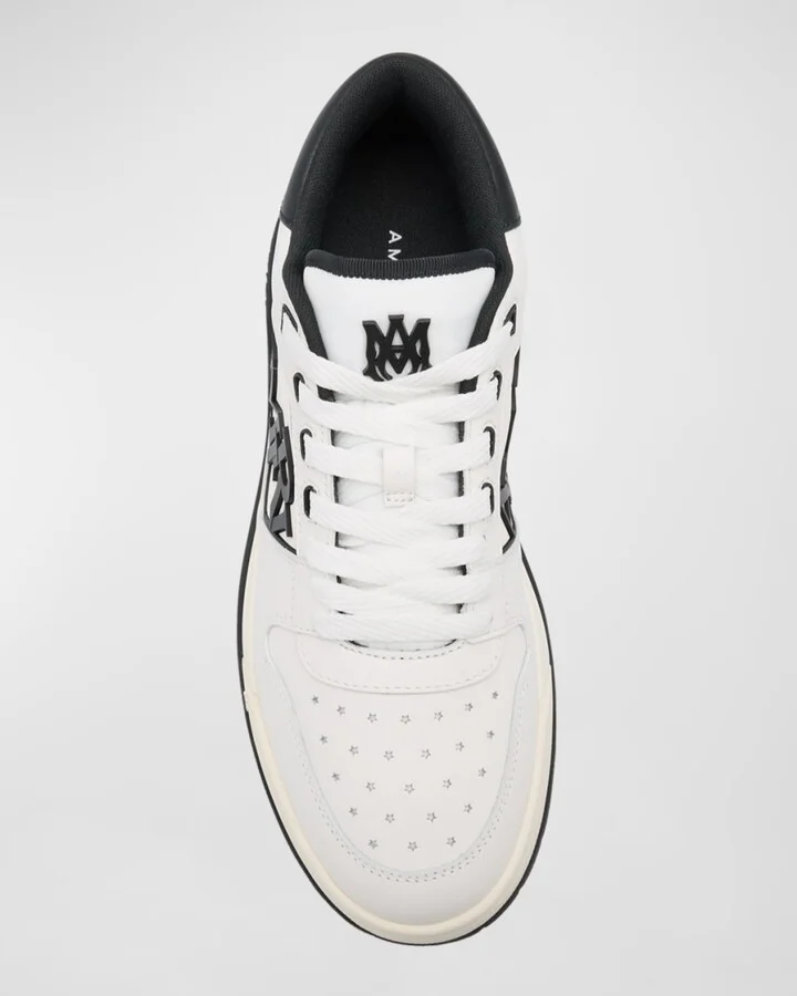 Men's Classic Leather Logo Low-Top Sneakers - Image 2