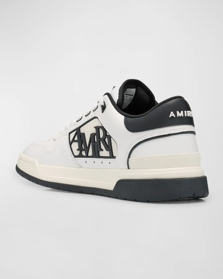 Men's Classic Leather Logo Low-Top Sneakers - Image 3