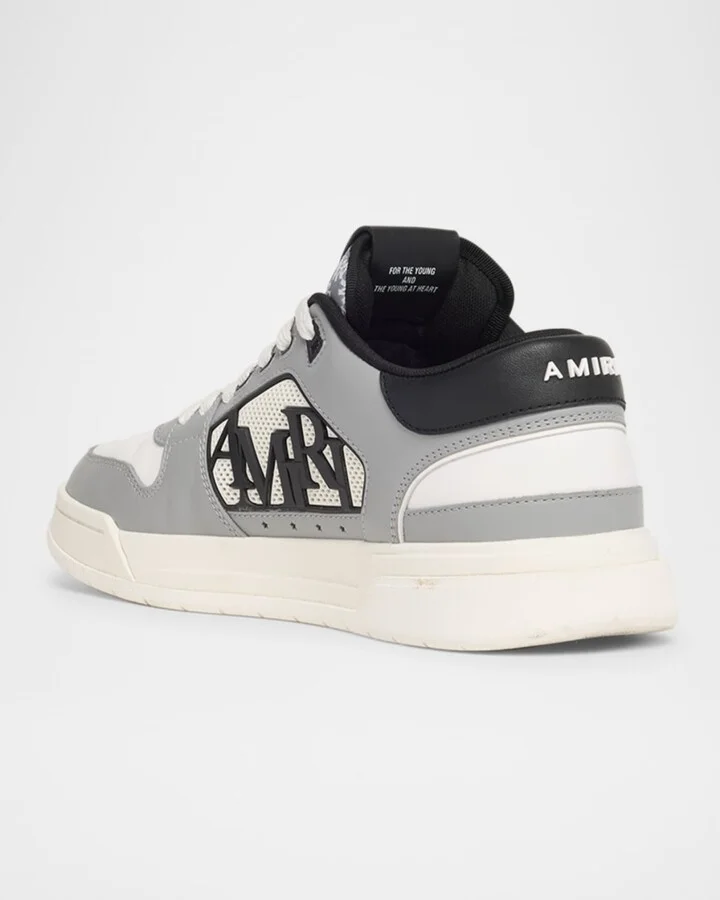 Men's Classic Low Leather Sneakers - Image 7