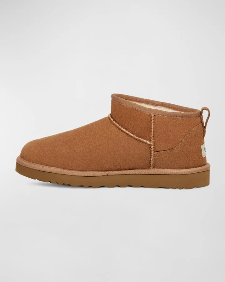 Men's Classic Ultra Mini Leather Ankle Boots - Image 5
