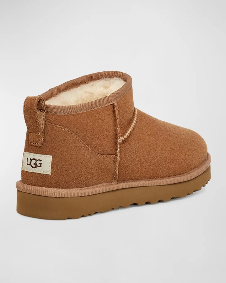Men's Classic Ultra Mini Leather Ankle Boots - Image 6