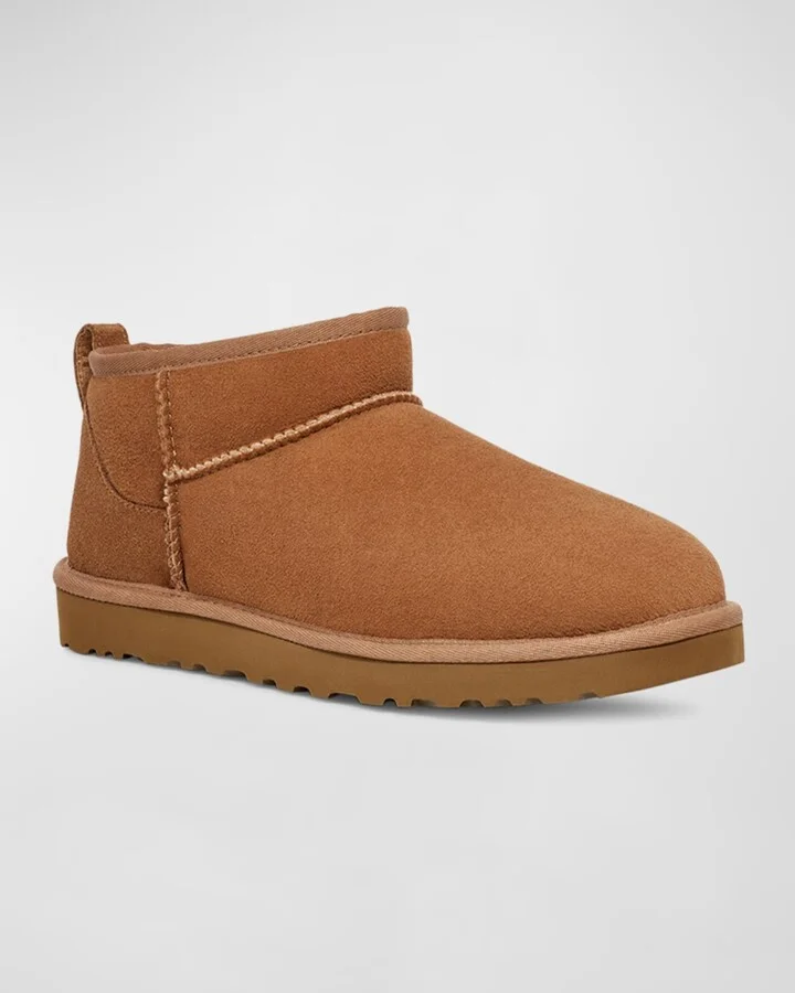 Men's Classic Ultra Mini Leather Ankle Boots - Image 7