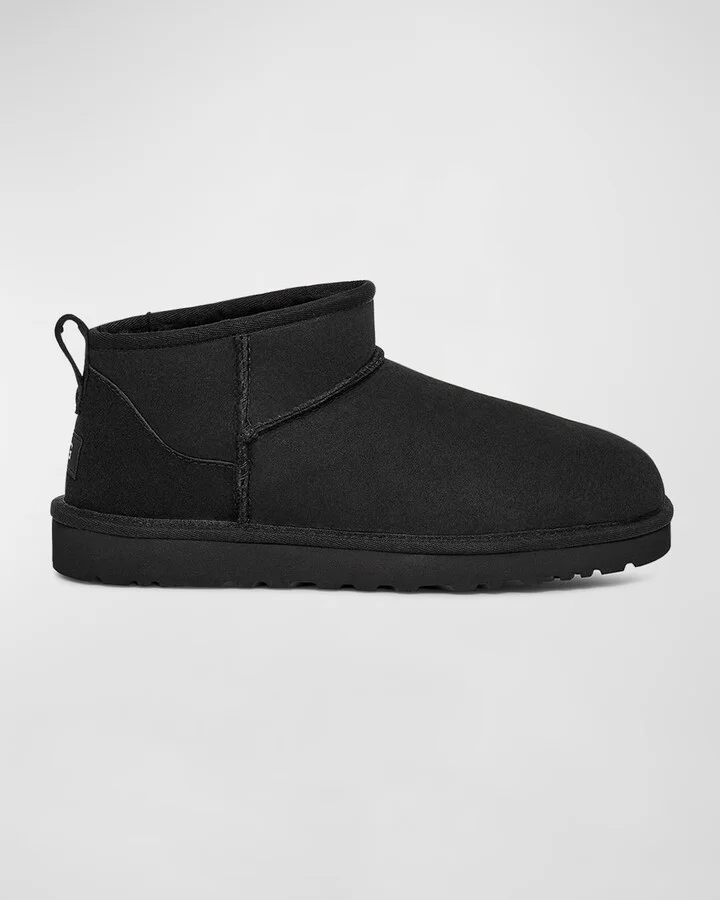 Men's Classic Ultra Mini Leather Ankle Boots